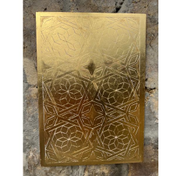 Golden Eightfold Constellation by Mariam Ashraf Al-Dakkak