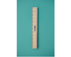 NMA 30cm Wooden Ruler
