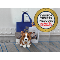 Queen and Corgi Hamper with Two Admissions Tickets
