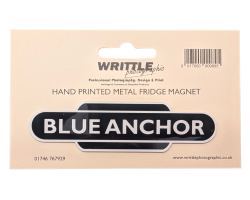 Blue Anchor Fridge Magnet