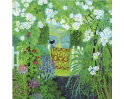 In A English Country Garden greetings card