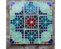 9 tile geometric set by Alisha Kaliciak