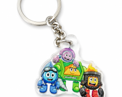 Magna Character Key Ring