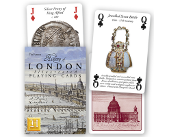 History of London Illustrated playing cards