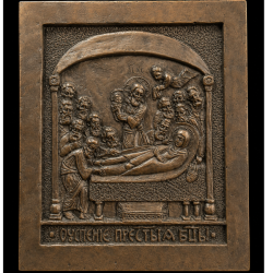 An icon Dormition of Our Lady by Aleksandras Aleksejevas (Sasha)