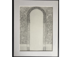 Study of portal by Hanne Louise Svane