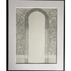 Study of portal by Hanne Louise Svane