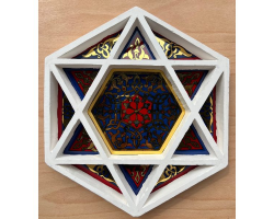 The Luminous Hexagon by Mariam Ashraf Al-Dakkak