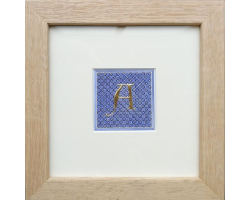 Monogram Letter A by Elli Jäger