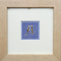 Monogram Letter A by Elli Jäger