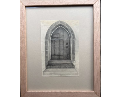 Study of Medieval Door by Ilaria Arciola