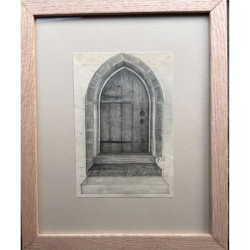 Study of Medieval Door by Ilaria Arciola