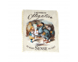 Alice in Wonderland "I Am Under No Obligation" Magnet