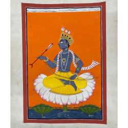 Rama Enthroned by Milo Day