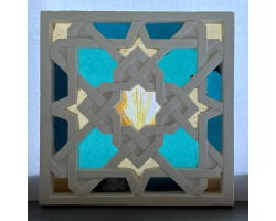 Four -Fold Pattern on Plaster by Ilaria Arciola