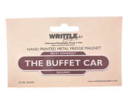 The Buffet Car Fridge Magnet