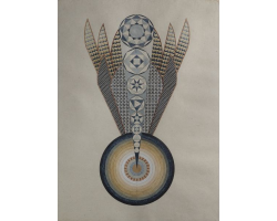 Print Celestial Hierarchies by Elli Jäger