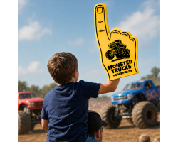 Monster Truck Foam Finger
