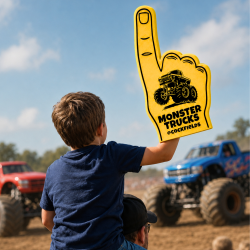Monster Truck Foam Finger