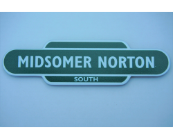 Midsomer Norton - Green Fridge Magnet