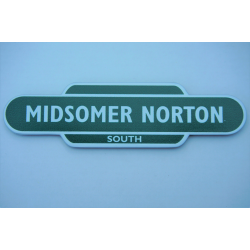 Midsomer Norton - Green Fridge Magnet