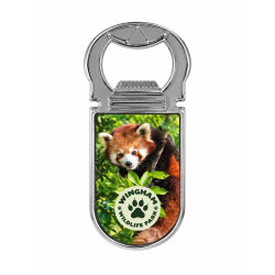 WWP Bottle Opener Magnet - Red Panda