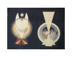 Colour Sketch, Buddhist and Western Mystical Cosmology by Elli Jäger