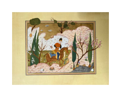 Khosrow and Shirin by Mariam Ashraf Al-Dakkak
