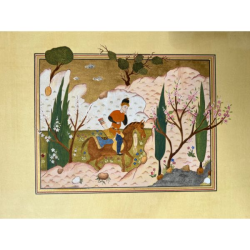 Khosrow and Shirin by Mariam Ashraf Al-Dakkak