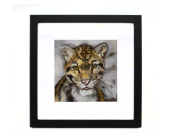 EM Small Framed Print- Django