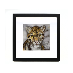 EM Small Framed Print- Django