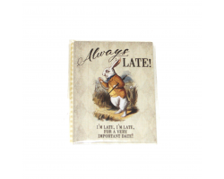 Alice in Wonderland "Always Late!" Magnet