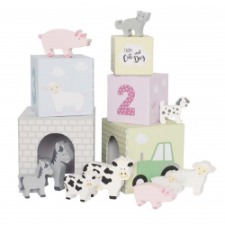 Animal stacking cubes