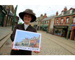 Beamish Town Travel Poster - A4