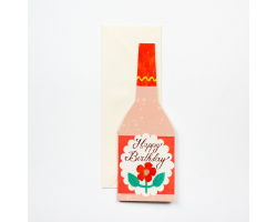 Birthday Rose greetings card