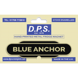 Blue Anchor Fridge Magnet