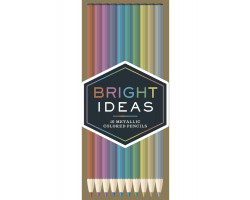 Bright Ideas Metallic Coloured pencils