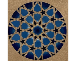 Blue geometry by Alisha Kaliciak