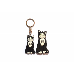 WSR Station Cat Keyring