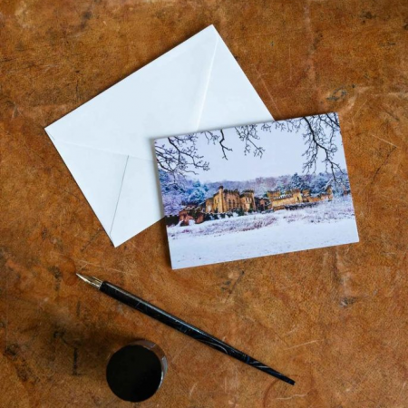 Historic Christmas Card - Castle
