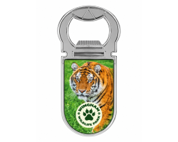 WWP Bottle Opener Magnet - Tiger