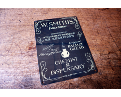Chemist Enamel Sign