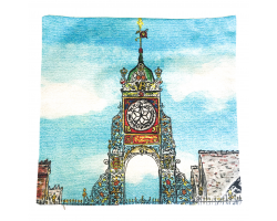 Chester Easgate Clock Cushion Cover