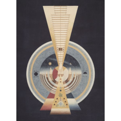Print Buddhist Cosmology by Elli Jäger