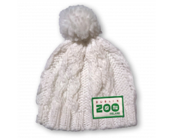 Cream Knitted Hat (0 - 1 Years)