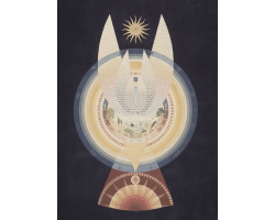 Print Western Mystical Cosmology by Elli Jäger