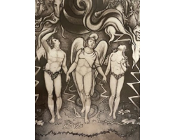 The Expulsion of Adam and Eve from Eden by Alisha Kaliciak