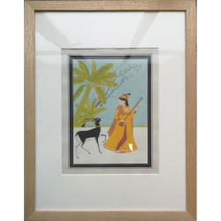 Indian Miniature by Elli Jäger