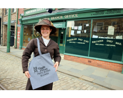 Eagle Press Tote Bag - Made using recycled materials