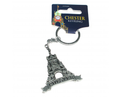 Chester Eastgate Clock Metal Keyring